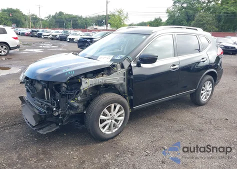 2019 Nissan Rogue Sv из США, поврежденный, VIN JN8AT2MV2KW377009